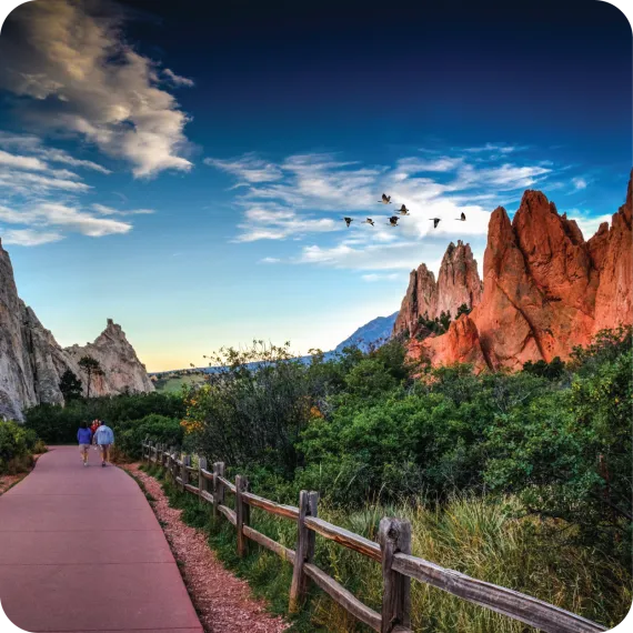 Colorado Springs and Garden of the Gods