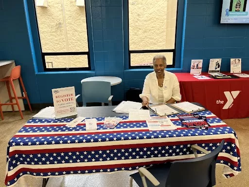 voter registration at emerson ymca