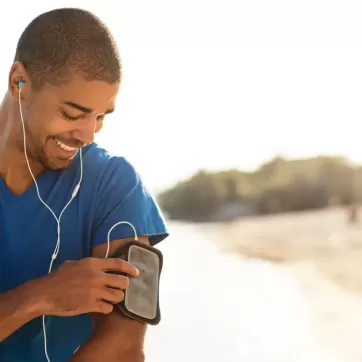 man exercising