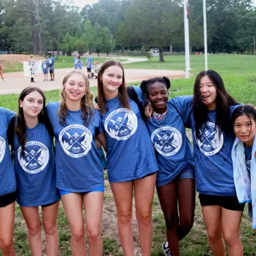 ymca camp lakewood diverse group of girl friends