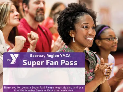 Gateway Region YMCA Super Fan Pass for Youth Sports Spectators