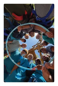 YMCA Trout Lodge IMACT Team-Building Program group