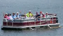 Thumbnail: YMCA Trout Lodge guests on a pontoon boat