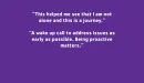 Thumbnail: Parent Testimonial 3: “This helped me see that I am not alone and this is a journey.”  “A wake up call to address issues as early as possible. Being proactive matters.”