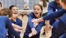 Thumbnail: ymca youth volleyball team doing a chant