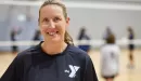 Thumbnail: ymca youth volleyball volunteer coach smiling