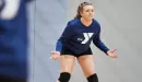 Thumbnail: ymca youth volleyball participant about to serve a volleyball
