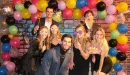 Thumbnail: students posing at throwback prom