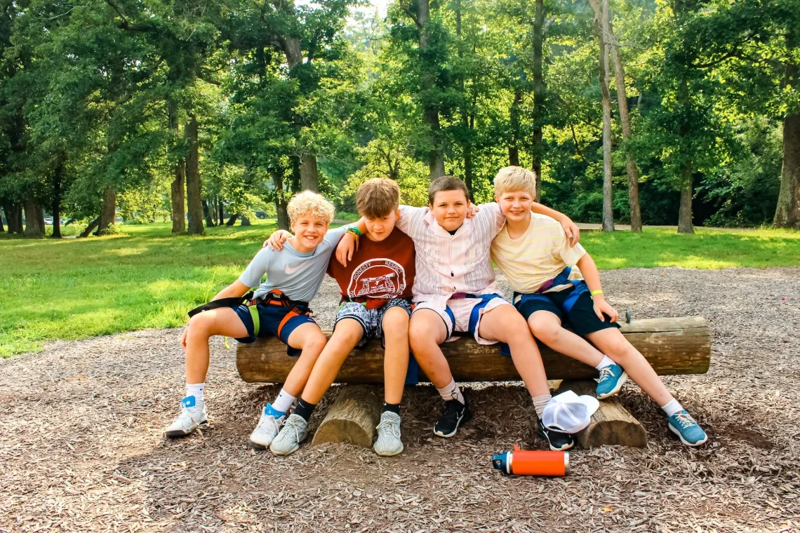 camp lakewood 2025 group of campers