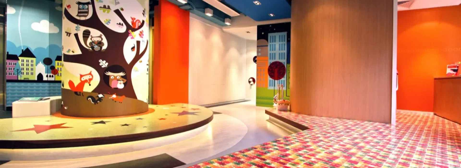 fun space for creativity concept child watch