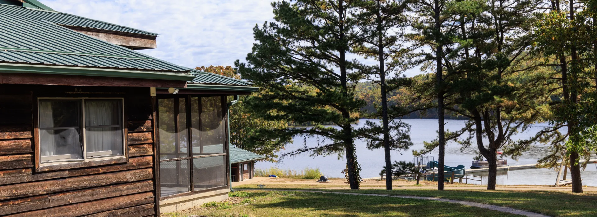 ymca trout lodge lake view cabin