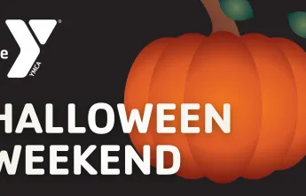 halloween weekend 2026 at ymca trout lodge event graphic