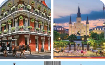new orleans attractions collage