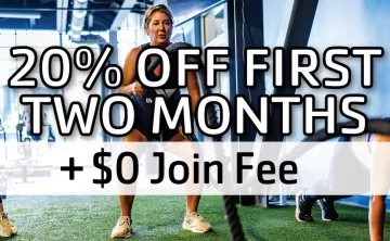 Gateway Region YMCA Cyber Week Sale offering 20% off your first two months of membership plus we'll waive your joining fee