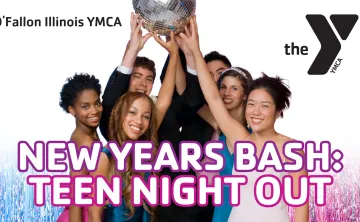o'fallon illinois ymca new years bash teen night out event graphic
