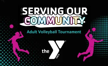 volleyball tournament event graphic