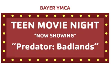 bayer ymca teen movie night