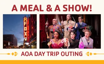 aoa day trip clue fox theatre event graphic