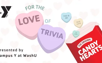 campus y for the love of trivia event graphic